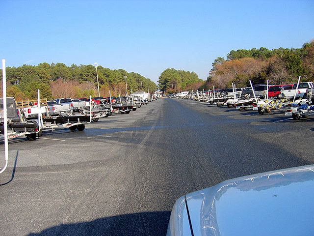 Kiptopeke Boat ramp Parking - Full day at the boat ramp - Kiptopeke, Virginia