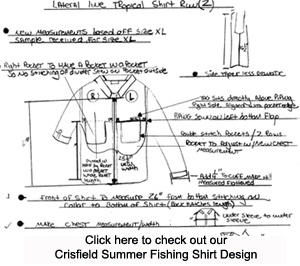 Fly Fishing Shirt Crisfield Summer Fishing Shirt Design Features